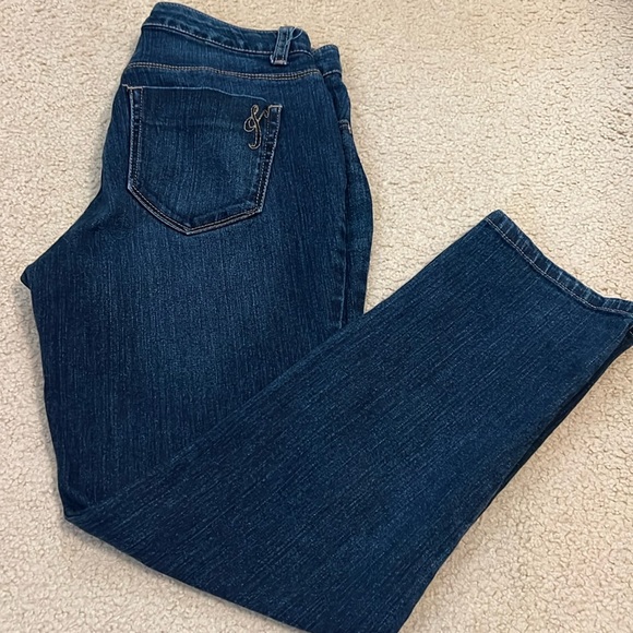 Style & Co Ankle Blue Jeans 2P - Picture 1 of 5